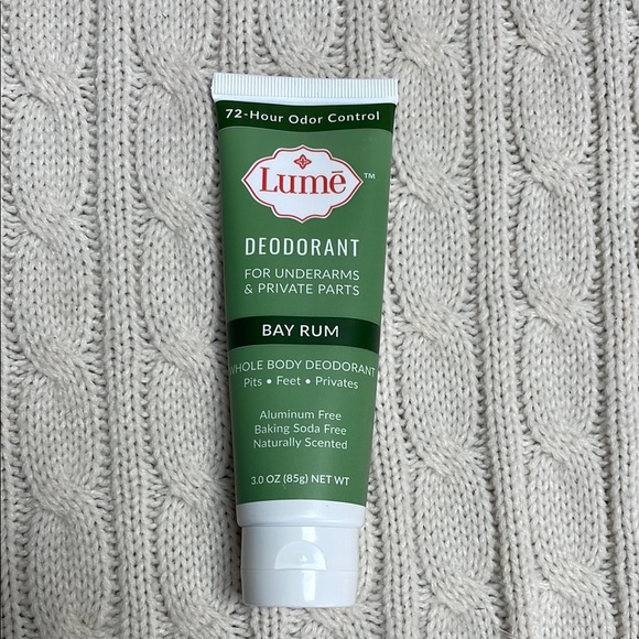 NWT Lume Bay Rum Deodorant 3oz Discontinued underarms/private parts/whole body - Picture 2 of 5